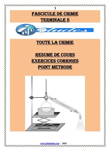 Fascicule Chimie Tle S by Tehua
