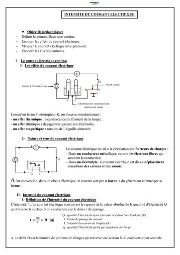 COURS DE PHYSIQUE 2nde F BY TEHUA