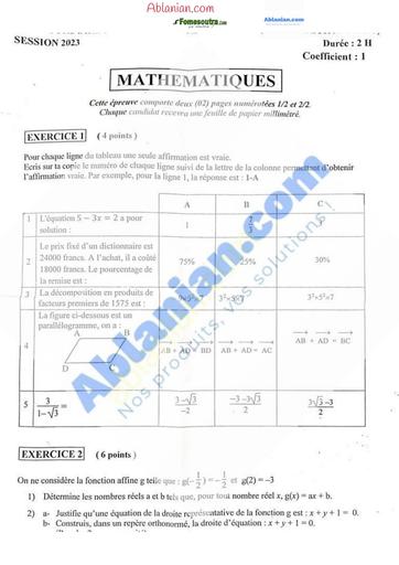 CONCOURS CAFOP IA 2023 BY TEHUA