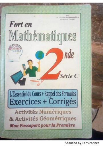 Livre fort en maths 2nde C by Tehua