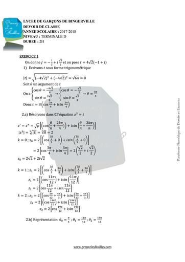 COURRIER MATHS 6