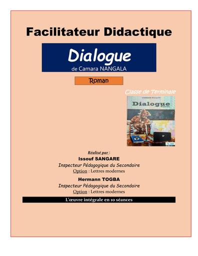 FACILITATEUR DIALOGUE DE CAMARA NANGALA