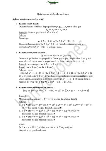 Chapitre2 Algèbre 1 MI L1 by TEHUA