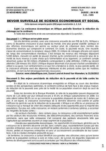 Tle B SCIENCE ECONOMIQUE ET SOCIAL du 25 NOVEMBRE by Tehua                                                                                           DUREE.pdf
