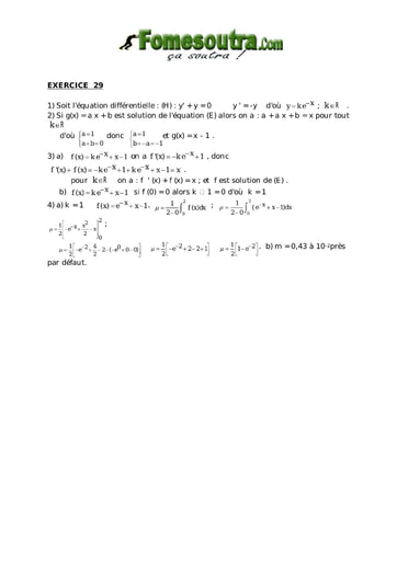Corrigé TP 5 équations différentielles trigonométrique maths niveau Terminale D