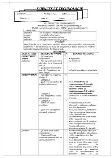 SCIENCE CM2 1