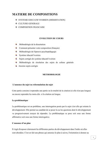 CONCOURS ENS EDUCATEUR COURS 6 ENS  EDUCATEUR BY TEHUA