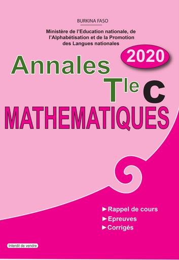 Annales de Maths Terminale C E