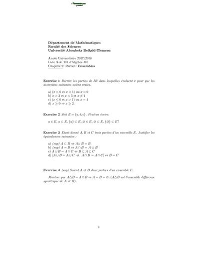 TD3 Algebre 17 18 BY TEHUA