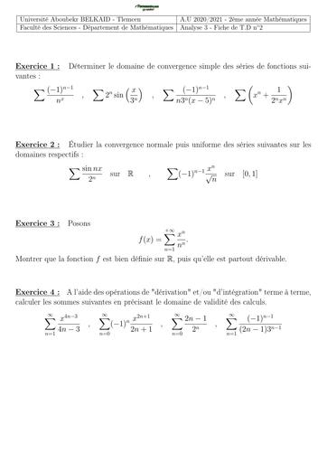 Analyse 3 2020 2021 fiche TD 2 Corrige BY TEHUA