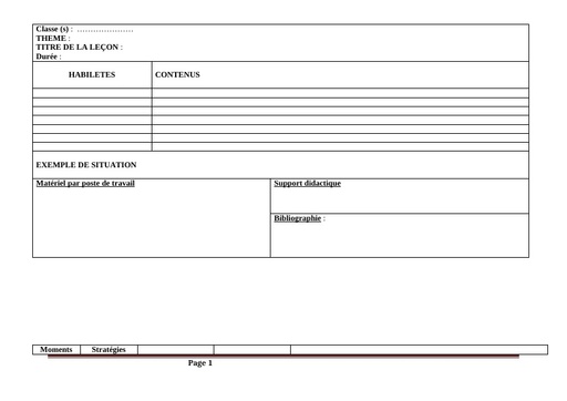 FICHE DE COURS MATHS 6ieme Apc (inspection) by Tehua