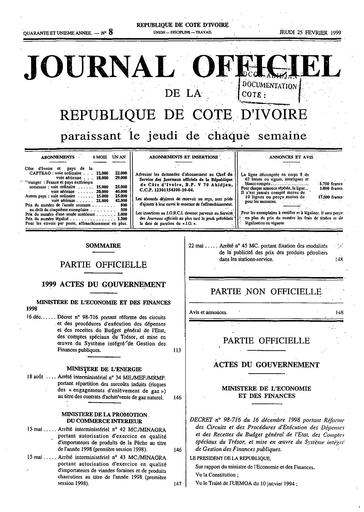 CIRCUITS ET PROCEDURES