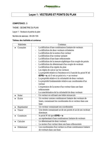 COURS COMPLET DE MATHS APC 2 ndE C BY TEHUA