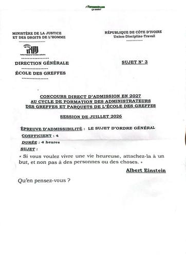 Concours Direct INFJ 2027 SOG By TEHUA