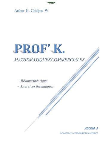 Cours de Maths Commerciales Escom by Tehua