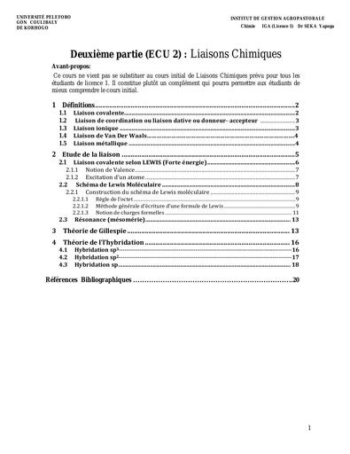 UPGC IGA( INSTITUT DE GESTION AGRO-PASTORALE)