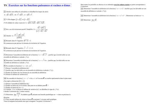 EXOS TYPES RACINES Niemes Tle C-D-E-B By DJAHA