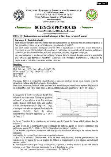Épreuves ENSEA ( Math,Pc,Svt) by Tehua