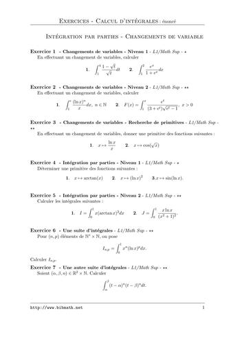 Integration calculeno