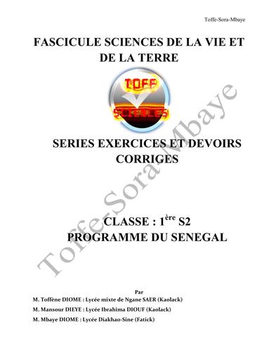 Fascicule SVT Tle D toff science sujets by Tehua