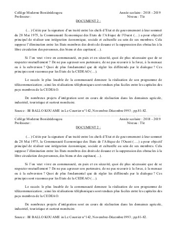 SUPPORT GEO Tle THEME 3 L1 DOC2