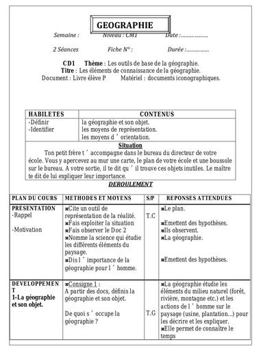 GEO CM1