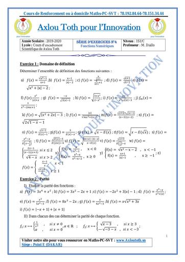 Serie Fonctions Numériques 1S1 1S3 www axloutoth sn  (1)