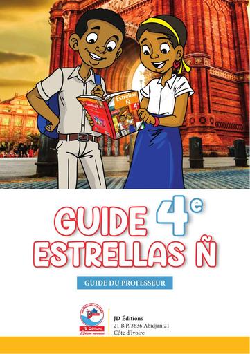 LIVRE Guide Espagnol ESTRELLAS N 4ème by TEHUA