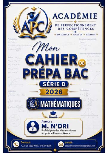 MON CAHIER DE PREPA BAC D 2026 M NDRI by DJAHA