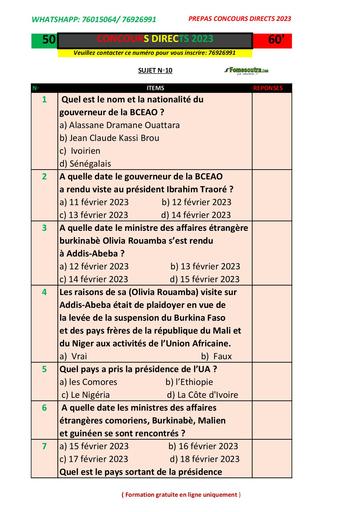 ACTUALITÉS & CULTURE GENERALE