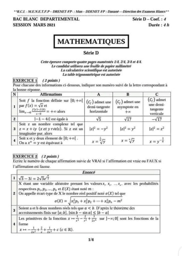 Bac Blanc Danané 2021