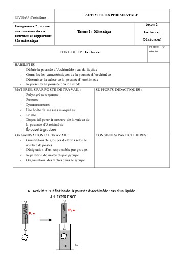 4 Les forces