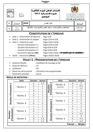BAC 2011 SI Rattrapage STM BY TEHUA