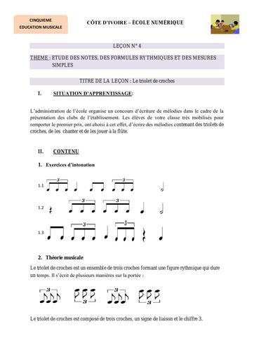 5e EM L4 LE TRIOLET DE CROCHES