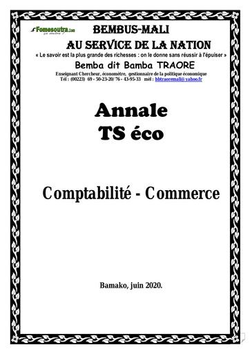 Annales Compta TS éco 2