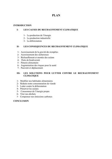 Exposé sur le Rechauffement climatique by Tehua