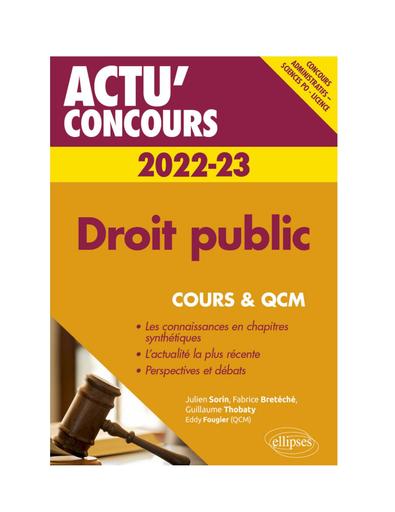 Droit public 2022 2023 Cours et QCM by Tehua