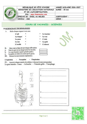 FICHE 4 EVEIL AU MILIEU SCIENCES CE2 BY TEHUA