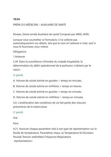 INFAS prépare DE COMPO médecine BY TEHUA