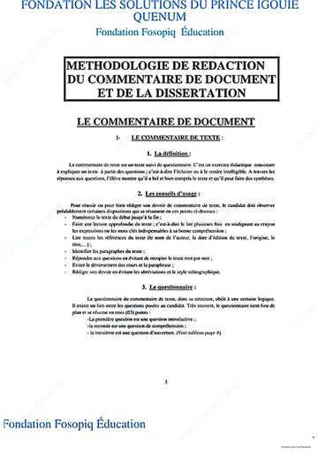HG methodologie commentaire et Dissertation
