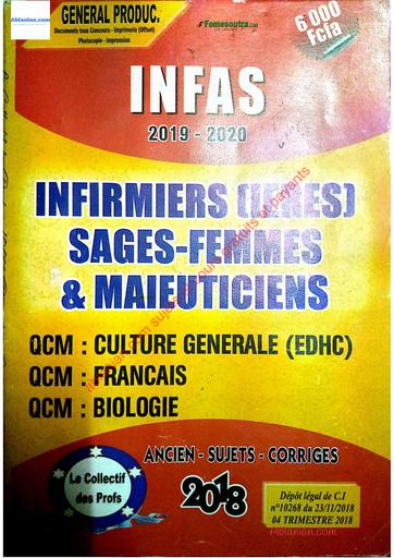 Infirmiers et sage femme INFAS BY TEHUA