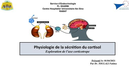 Exposé Axe Corticotrope by Tehua