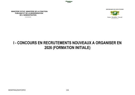 Concours pour 2026 by TEHUA