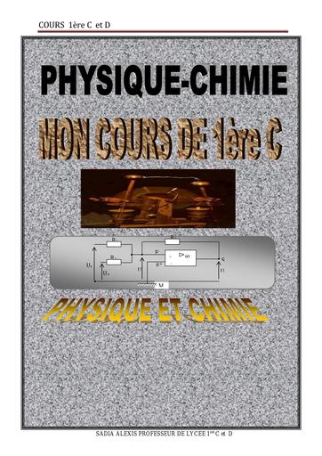 MEILLEURS DOC PC Cours et exo corro 1ière APC