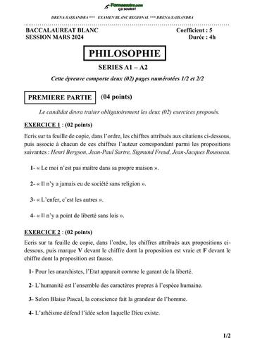 BAC BLANC  2024 PHILO SERIE A DRENA SASSANDRA by TEHUA