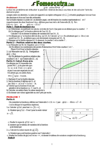 TP 5 Fonction Logarithme Népérien niveau Terminale Scientifique