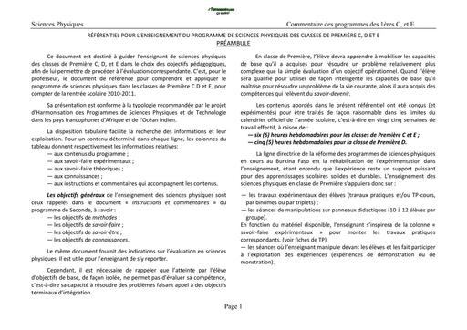 Référent 1eres CDE CORRIGE SOUS COMMISSION by TEHUA