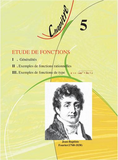 Chapitre 5 ETUDE DE FONCTIONS APC