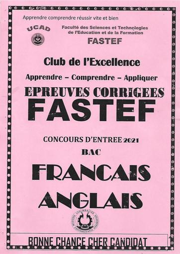 Fastef concours français et anglais by Tehua