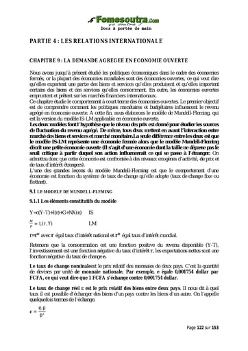 La demande agrée en économie ouverte